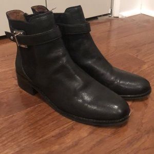 Louise et Cie Black Ankle Chelsea Boots Sz 8